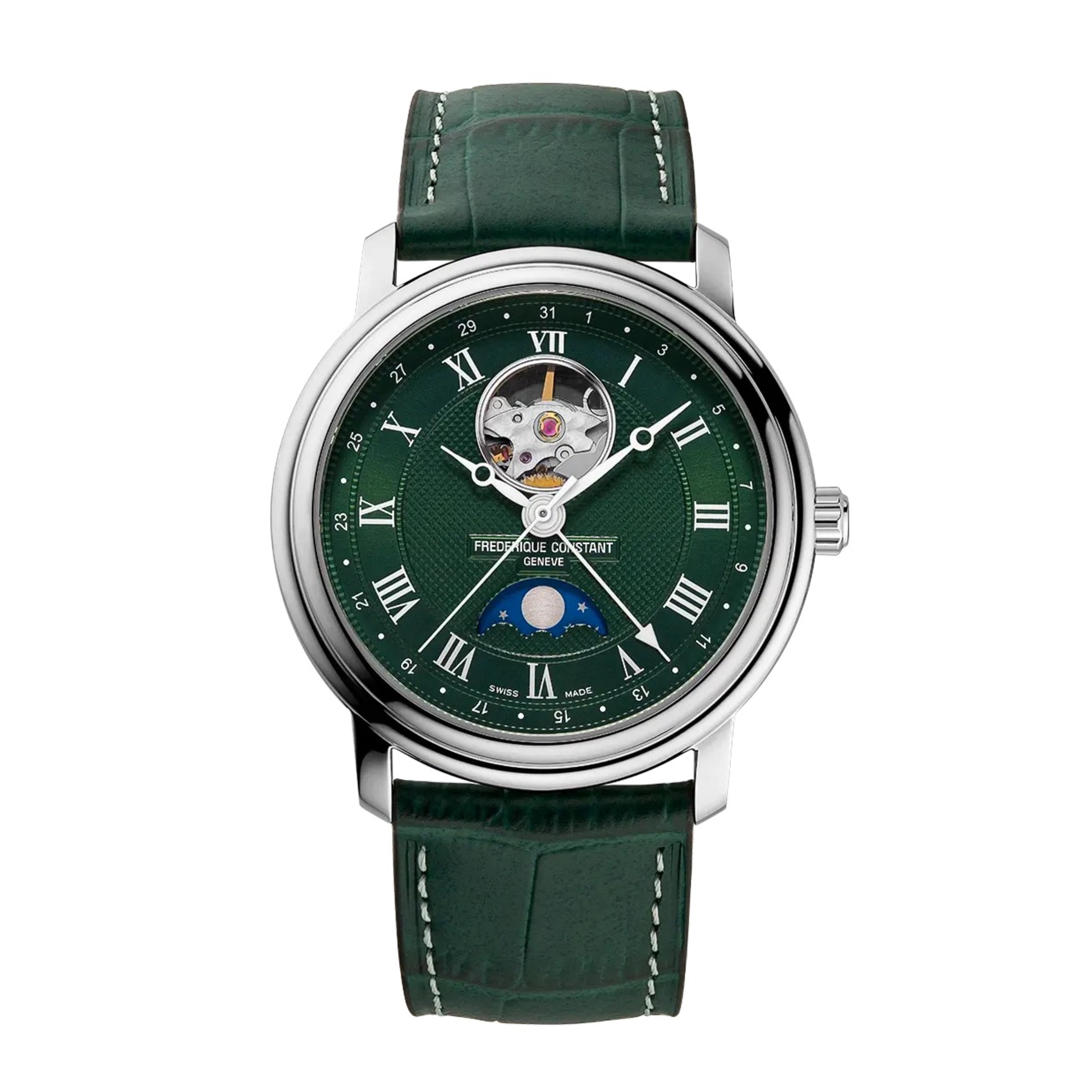 FREDERIQUE CONSTANT Classics Heart Beat Automatic Moon Phase | FC-335MCGRW4P26